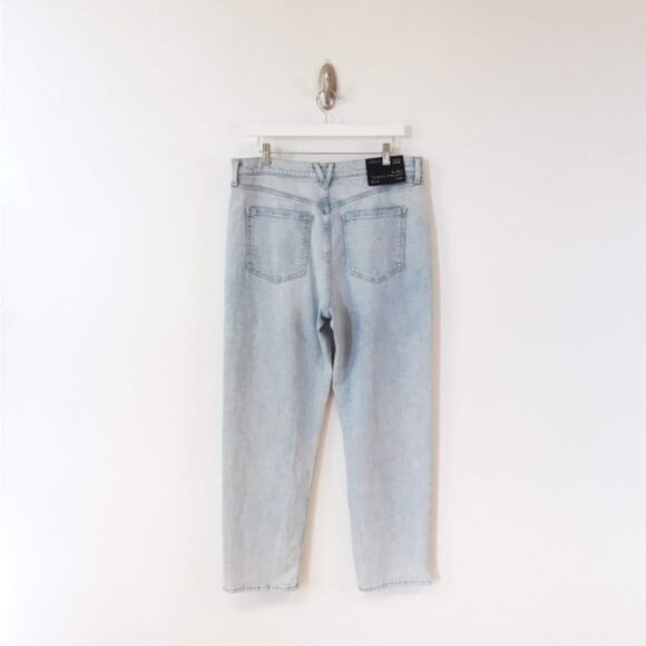 Veronica Beard Jeans Blake Classic Straight High Rise Women's Size 12 31 New wit - Picture 4 of 9
